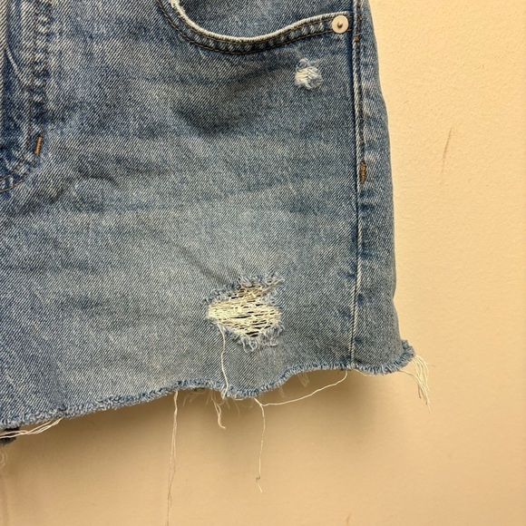 Madewell The Perfect Jean Short Snyder Wash Tencel Edition - Picture 6 of 11